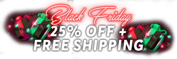 Save 25% off + Free Shipping